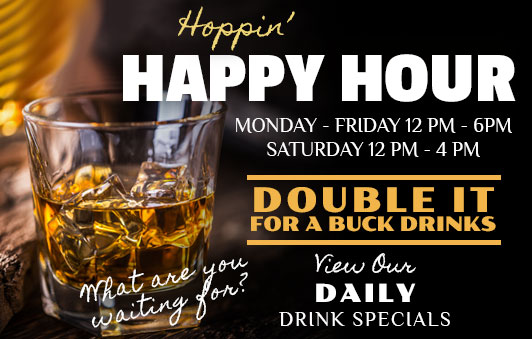 Join us for Hoppin Happy Hour!